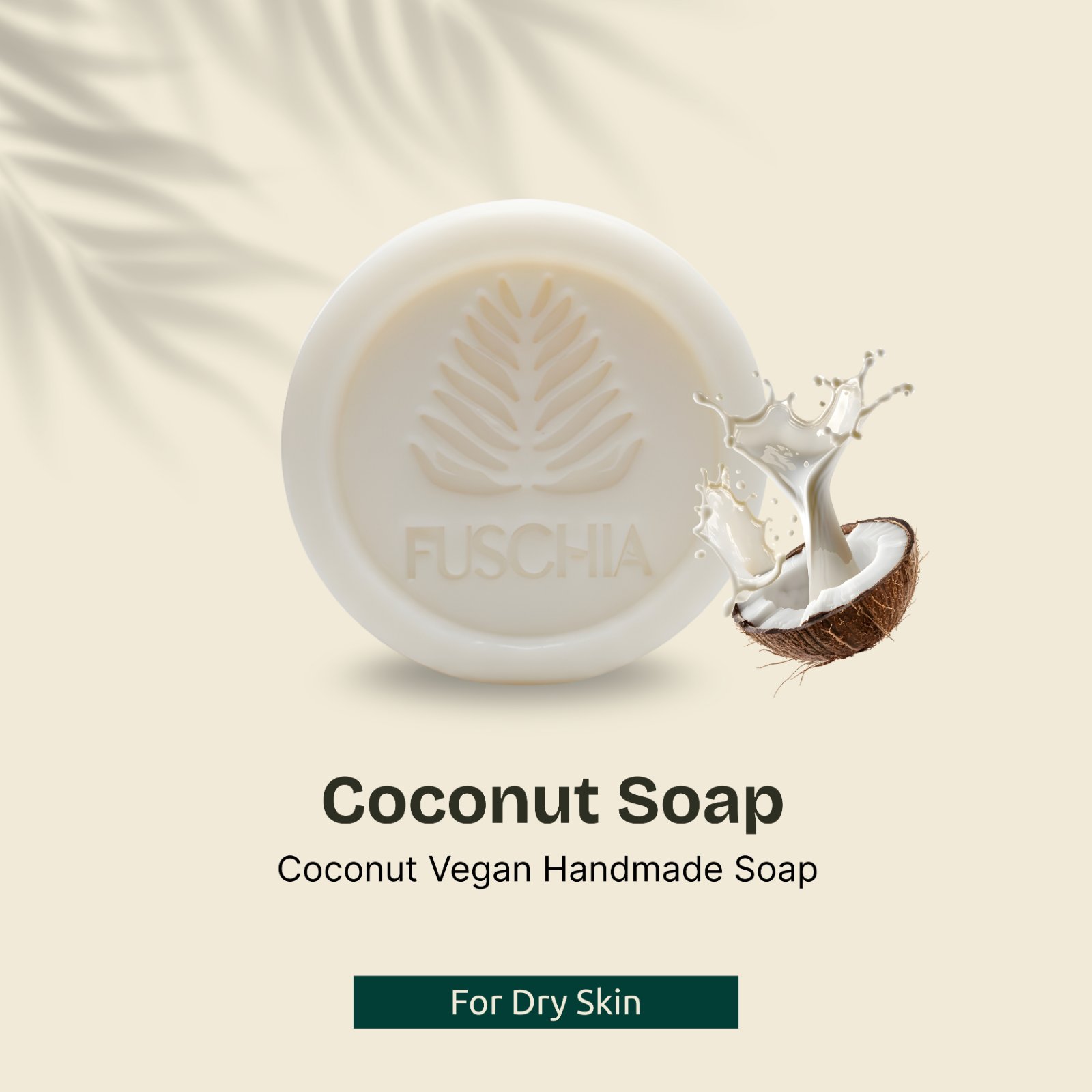 Fuschia Vegan Handmade Coconut Soap 4