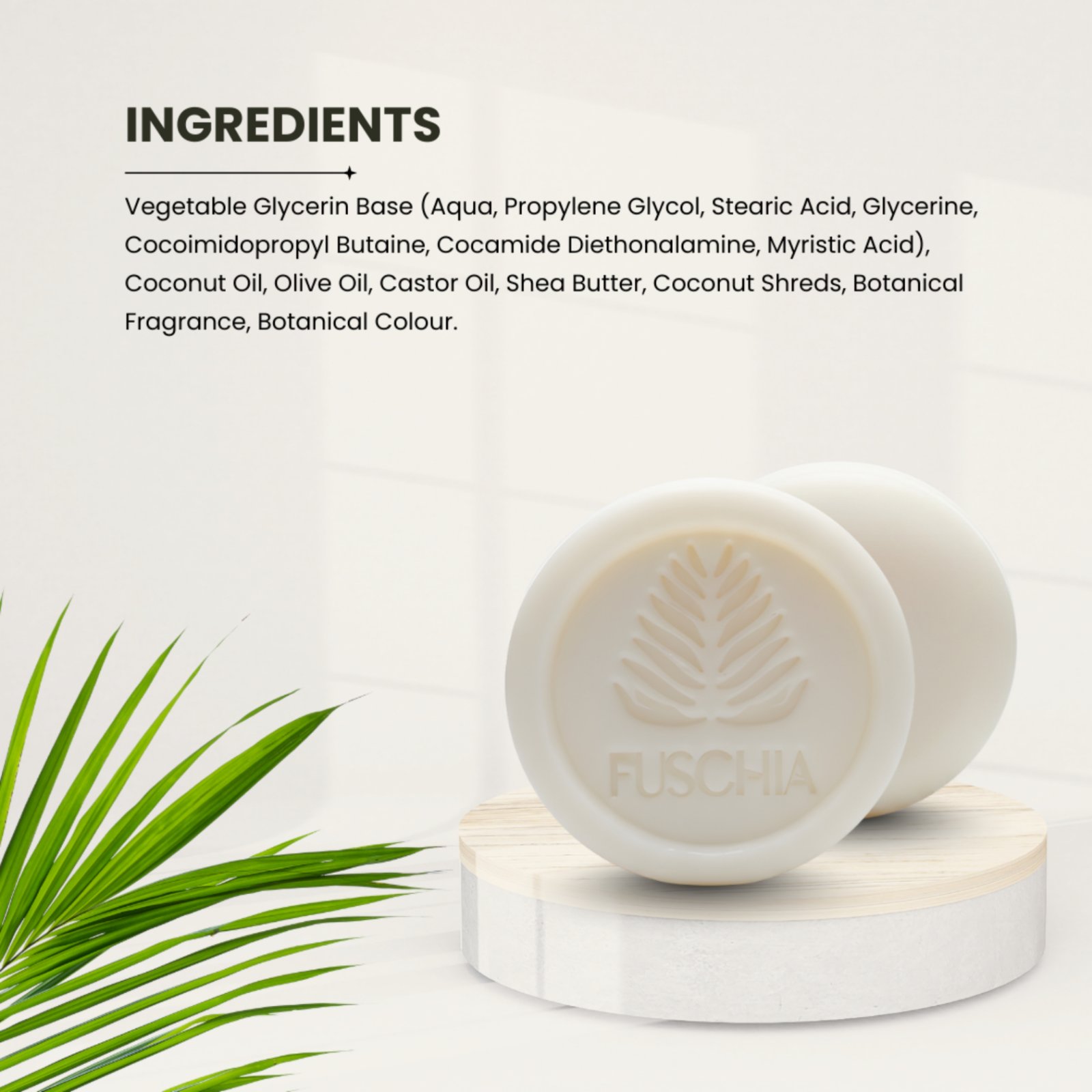Fuschia Vegan Handmade Coconut Soap 5