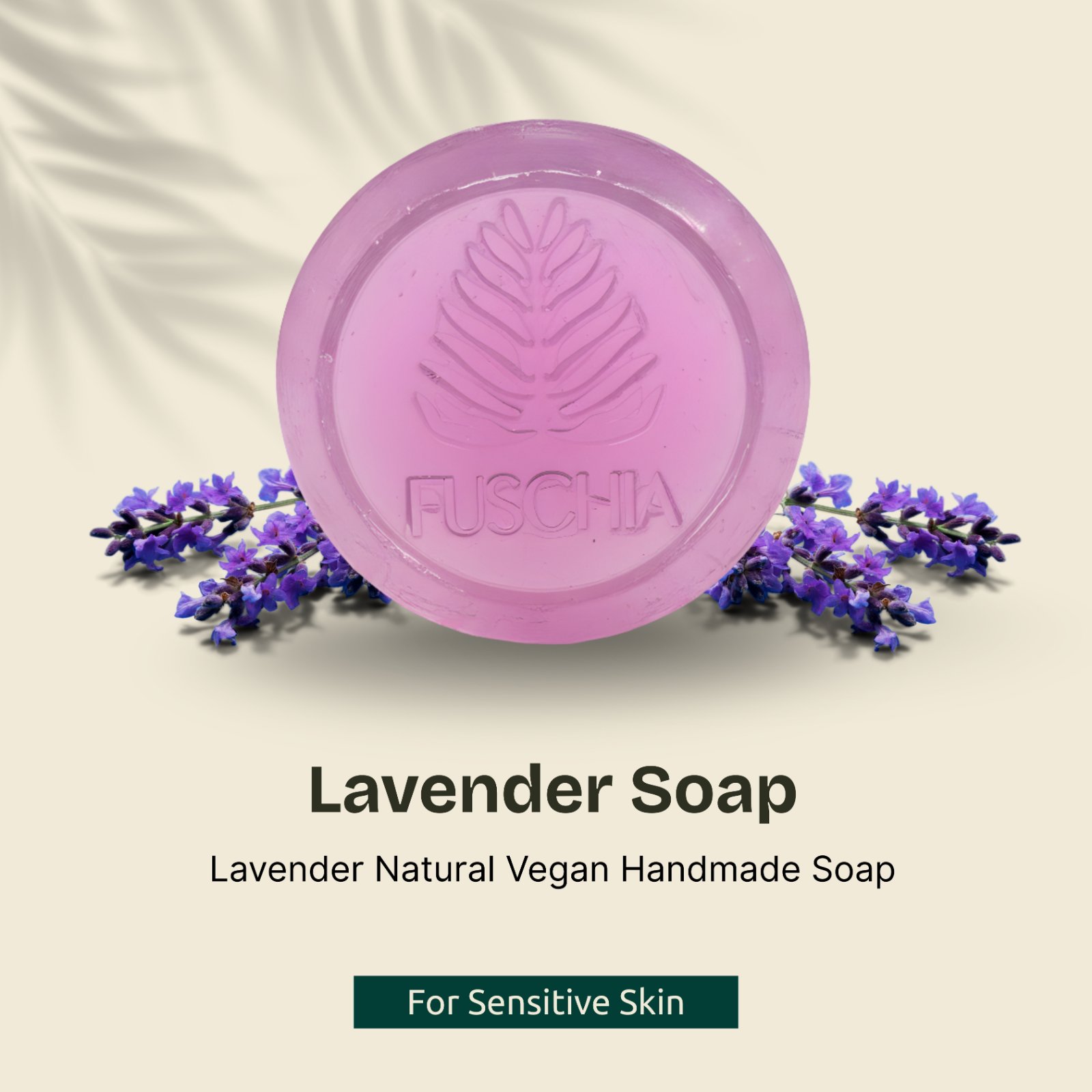 Fuschia Vegan Handmade Lavender Soap 4