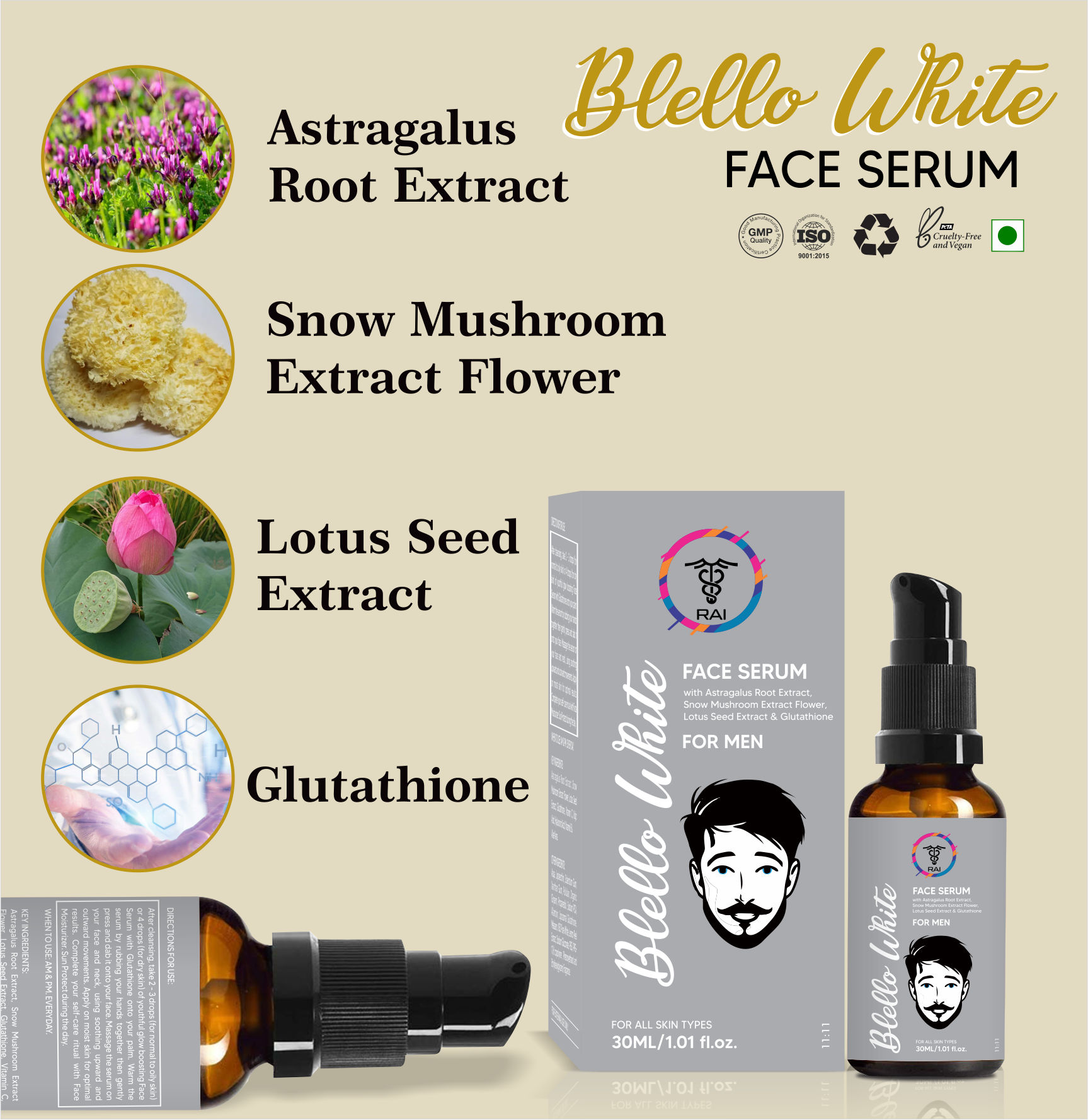 MEN FACE SERUM - Image 2