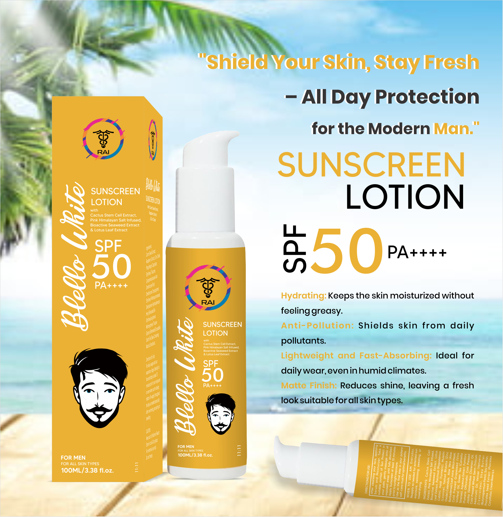 MEN FACE SUNSCREEN